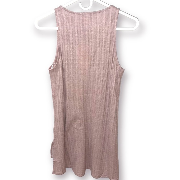 Hi-lo hem tank - mauve - Picture 6 of 7